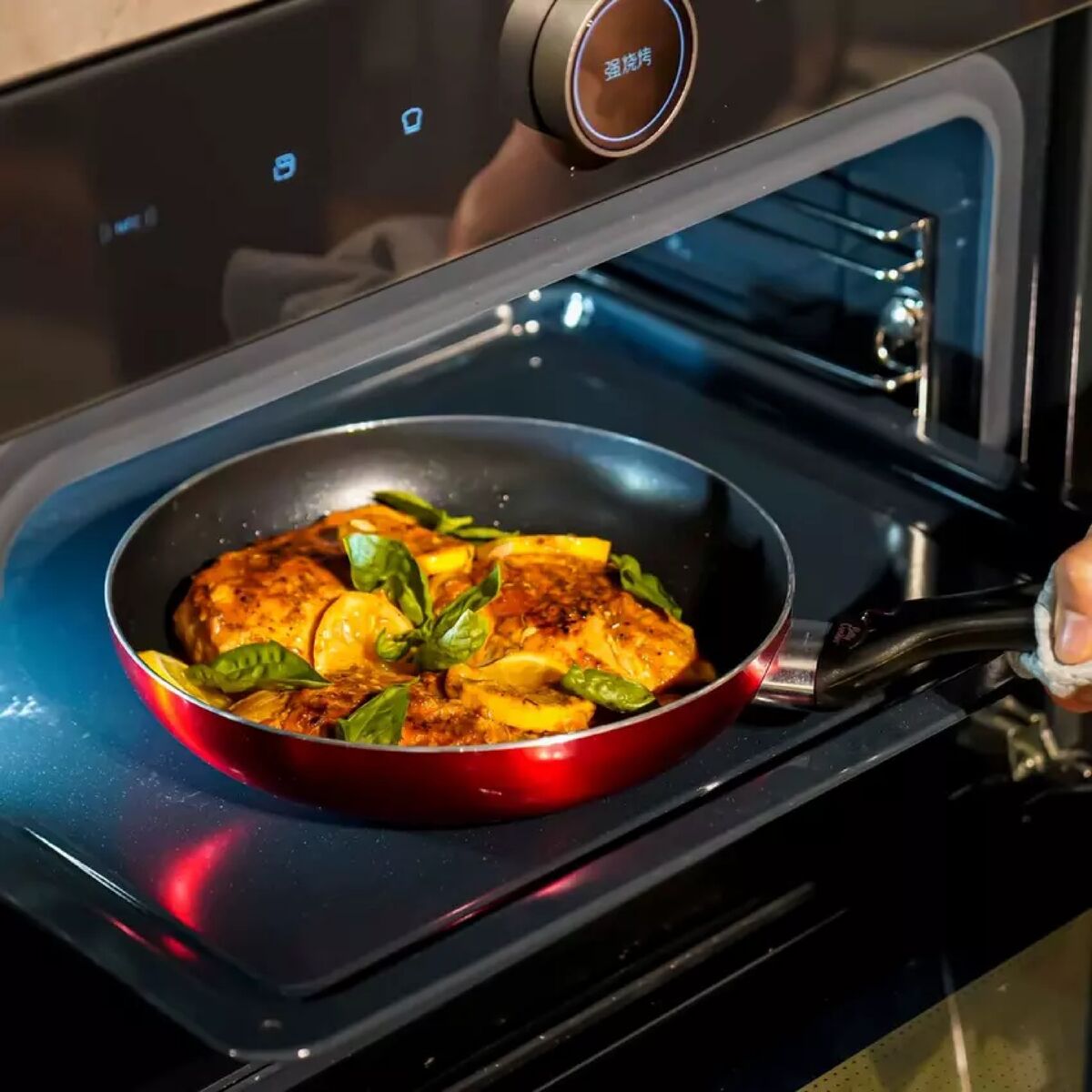 Betty Crocker Dishwasher Safe NonStick Teflon Frying Pan with Bakelite